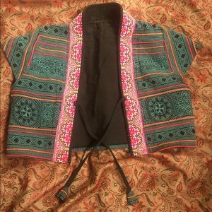 Hand stitched Thai vest